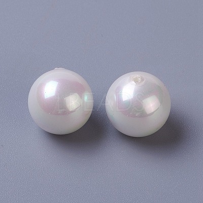 Shell Pearl Half Drilled Beads BSHE-G016-12mm-09-1
