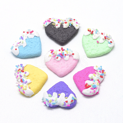 Handmade Polymer Clay Cabochons X-CLAY-Q240-005-1