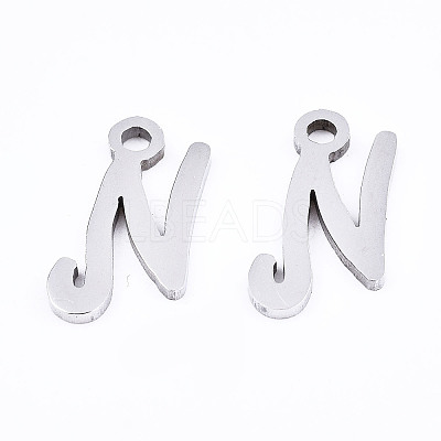 Non-Tarnish 201 Stainless Steel Charms STAS-T044-217P-N-1