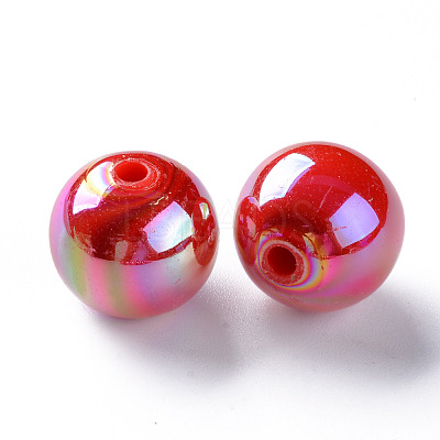 Opaque Acrylic Beads MACR-S370-D16mm-A14-1