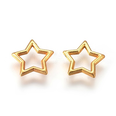 Zinc Alloy Links PALLOY-WH0036-21G-1