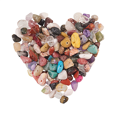 Natural & Synthetic Mixed Gemstone Beads G-CJ0001-19-1