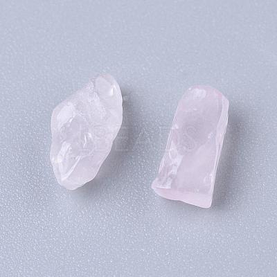 Natural Madagascar Rose Quartz Chip Beads G-O103-12-1