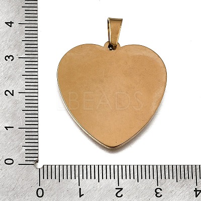 304 Stainless Steel Pendant Cabochons Settings SA-CBA8A58-01A-G-1