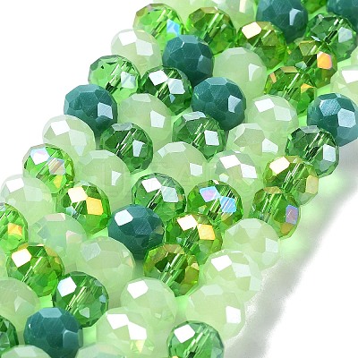 Glass Beads Strands EGLA-A034-M10mm-11-1