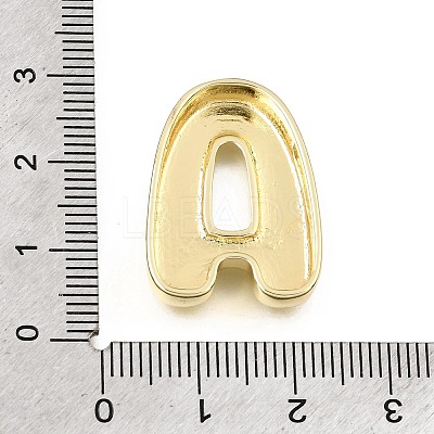 Brass Slide Charms KK-Z163-01G-A-1
