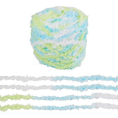 Segment Dyed Super Bulky Polyester Yarn YCOR-TADJ0001-02F-1