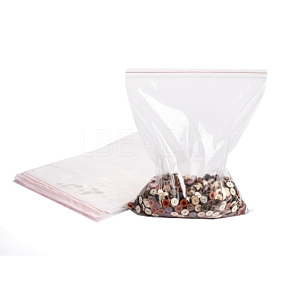 Plastic Resealable Packaging Bags OPP-Q002-35x45cm-1