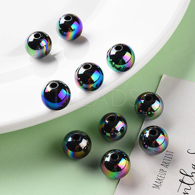 Opaque Acrylic Beads MACR-S370-D12mm-S002-1