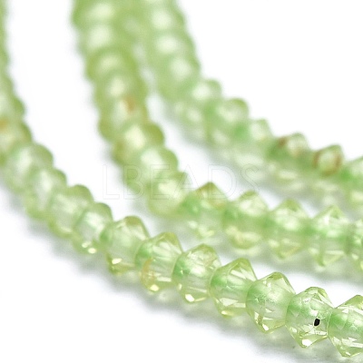 Natural Peridot Beads Strands G-F686-12A-01-1