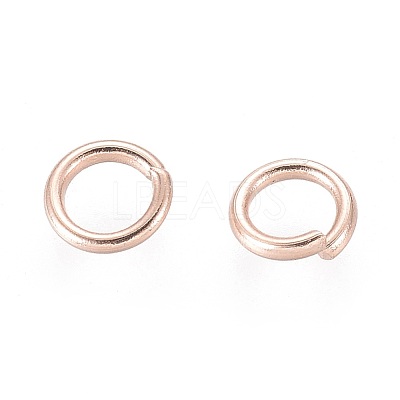 304 Stainless Steel Open Jump Rings STAS-O098-01RG-07-1