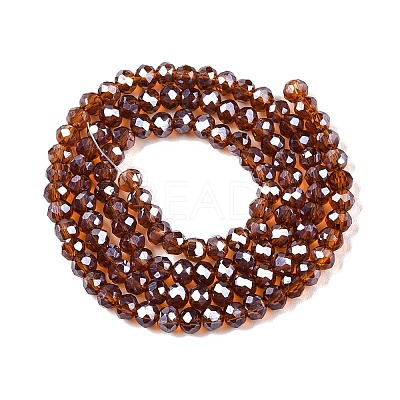 Electroplate Glass Beads Strands EGLA-A044-T3mm-A02-1