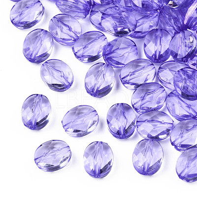 Transparent Acrylic Beads TACR-S154-18A-47-1