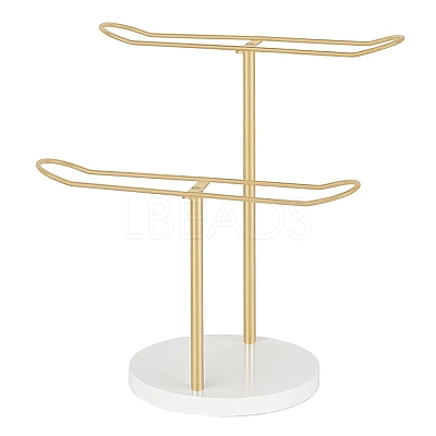 2-Tier T Shaped Iron Hair Band Display Stands PW-WGA11D5-01-1