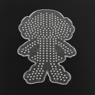Girl ABC Plastic Pegboards used for 5x5mm DIY Fuse Beads DIY-Q009-42-1