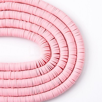 Handmade Polymer Clay Beads Strands CLAY-R089-8mm-Q092-1