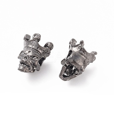 Tibetan Style Alloy Beads X1-PALLOY-F257-04B-1
