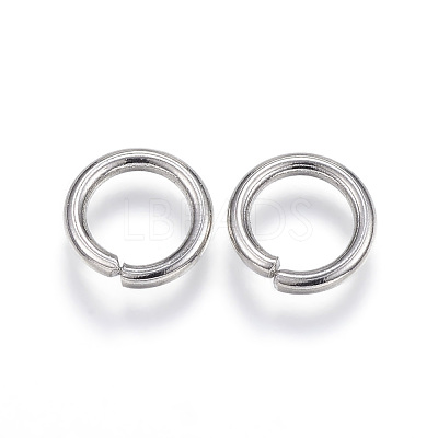 Tarnish Resistant 304 Stainless Steel Open Jump Rings A-STAS-E113-11P-1