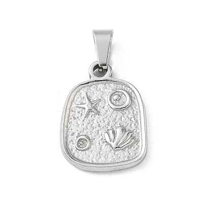 304 Stainless Steel Pendants SA-CBA34D4-03B-P-1