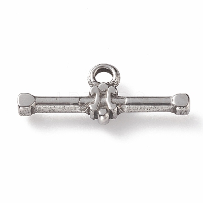 Non-Tarnish 304 Stainless Steel Toggle Clasps Parts LS-STAS-K209-04P-1