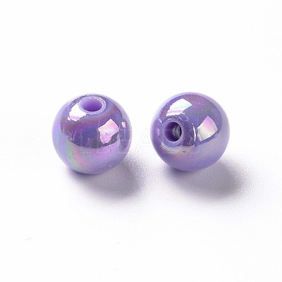 Opaque Acrylic Beads MACR-S370-D10mm-SS2114-1