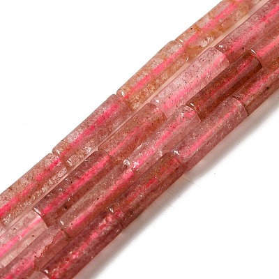 Natural Strawberry Quartz Beads Strands G-D464-43-1