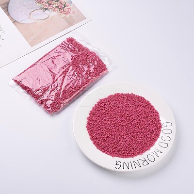Baking Paint Glass Seed Beads SEED-US0003-3mm-K5-1