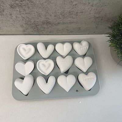 Heart Food Grade Silicone Molds DIY-A051-02C-1