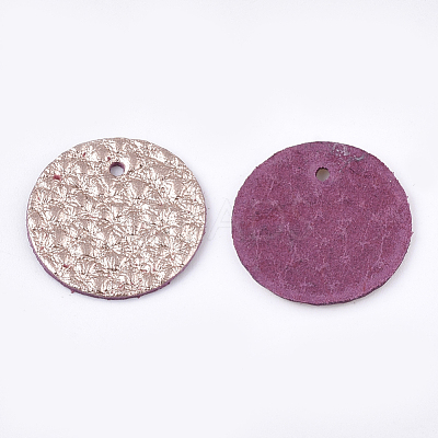 Eco-Friendly Cowhide Pendants FIND-S301-04A-04-1