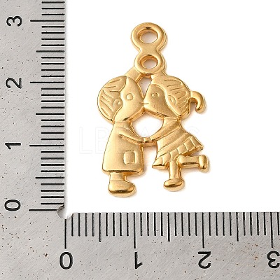 Ion Plating(IP) 304 Stainless Steel Pendants STAS-N103-75G-1