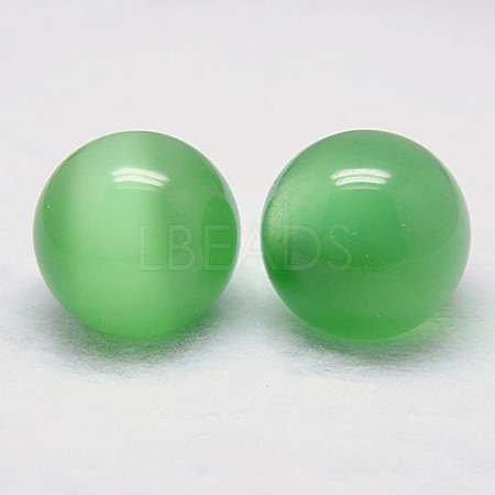 Cat Eye Sphere Ball Display Decoration DJEW-D031-40mm-06-1