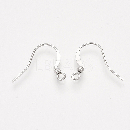 Brass French Earring Hooks X-KK-S348-408-1
