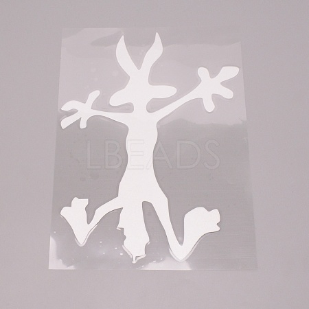Waterproof PET Personality Wolf Car Stickers DIY-WH0258--05B-02-1