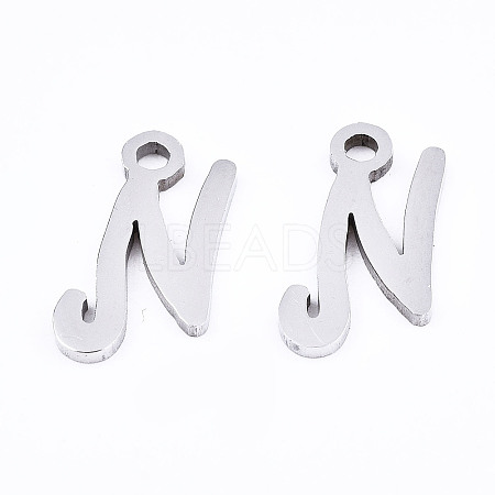 Non-Tarnish 201 Stainless Steel Charms STAS-T044-217P-N-1