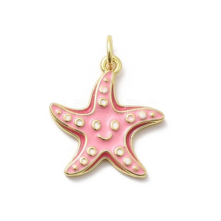 Brass Enamel Pendants KK-P338-03C-G03-1