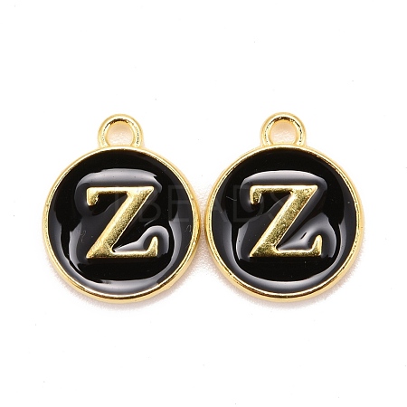Golden Plated Alloy Charms ENAM-S118-02Z-1