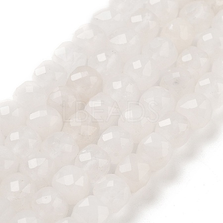 Natural White Jade Beads Strands G-H028-A09-17-1
