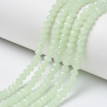 Glass Beads Strands EGLA-A044-J1mm-D01-1