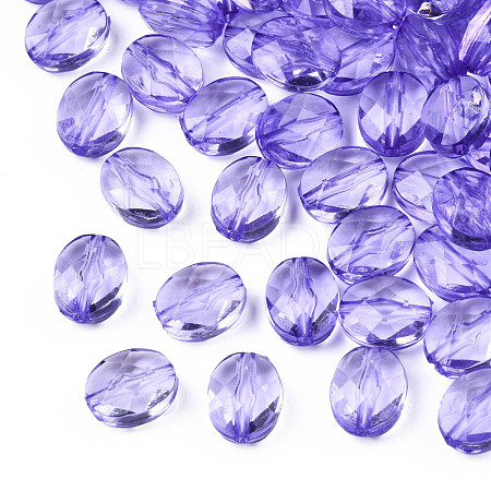 Transparent Acrylic Beads TACR-S154-18A-47-1