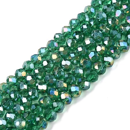 Electroplate Glass Beads Strands LS-EGLA-A044-T3mm-B18-1