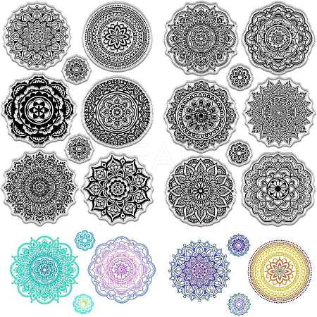 Plastic Stamps DIY-WH20018-0090-1