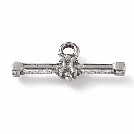 Non-Tarnish 304 Stainless Steel Toggle Clasps Parts LS-STAS-K209-04P-1