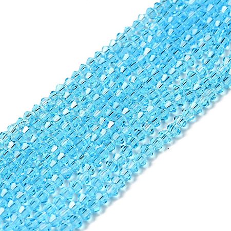 Imitation Austrian Crystal 5301 Bicone Beads GLAA-S026-3mm-06-1