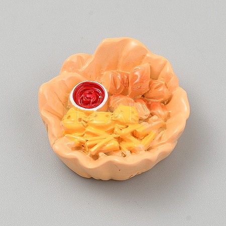 Resin Food Simulation AJEW-WH0609-140E-1