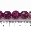 Natural Dragon Veins Agate(Dyed & Heated) Beads Strands G-K390-A10-01-5