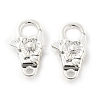 Brass Lobster Claw Clasps KK-R216-18B-S-1