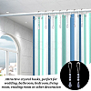 Iron Shower Bathroom Curtain Rings HJEW-AB00311-6