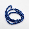 Electroplate Non-magnetic Synthetic Hematite Beads Strands G-J208B-04-2