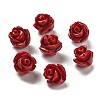 Synthetic Coral Carved Beads CORA-H003-01B-18-1