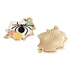 Halloween Theme Rack Plating Alloy Enamel Pendants X-FIND-Q099-02E-G-2